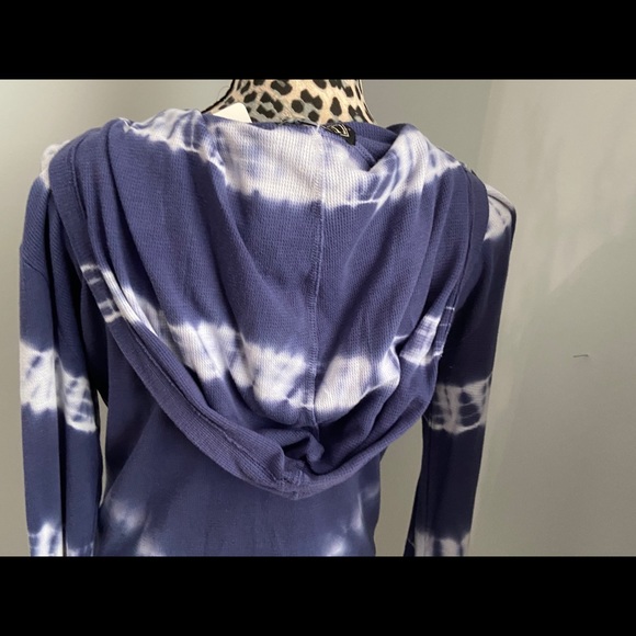 Urban X Tie Dye Sweatshirt Zippered Hooded XL - Picture 6 of 14